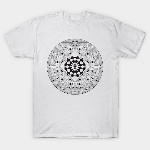 Sun Mandala. T-Shirt by IlCippo